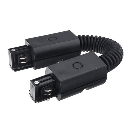 Lankstus sujungimas 3F bėginei LED sistemai, juodas