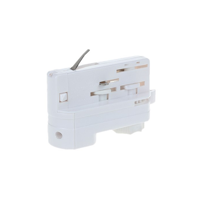 3F bėginės LED sistemos pakabos adapteris, baltas