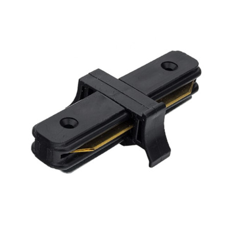 Linijinis sujungimas 1F bėginei LED sistemai, juodas