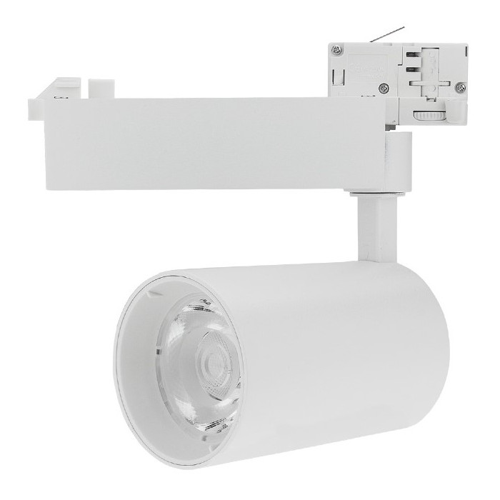 LED bėginis šviestuvas, 3F, 25W, 2750Lm, baltas, šalta balta šviesa