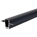 LED magnetinė sistema R15B, plotis 1.9cm, įmontuojama, juoda, ilgis 2m