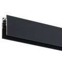 LED magnetinė sistema S15, plotis 1.9cm, kabanti/paviršinė, juoda, ilgis 1m
