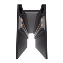 LED magnetinė sistema S20, plotis 2.5cm, kabanti/paviršinė, juoda, ilgis 1m