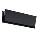 LED magnetinė sistema S20, plotis 2.5cm, kabanti/paviršinė, juoda, ilgis 1.5m