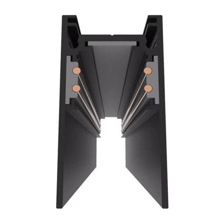 LED magnetinė sistema S20, plotis 2.5cm, kabanti/paviršinė, juoda, ilgis 2m