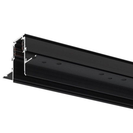 LED magnetinė sistema R20B, plotis 2.5cm, įmontuojama, juoda, ilgis 1.5m