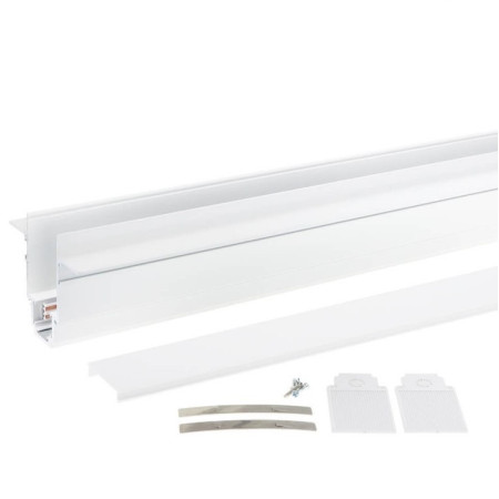 LED magnetinė sistema R35B, plotis 3.5cm, įmontuojama, balta, ilgis 1.5m