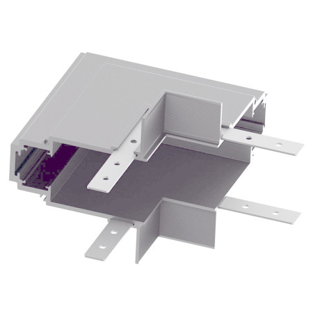 Įgaubtas kampas LED magnetinei sistemai R35, baltas
