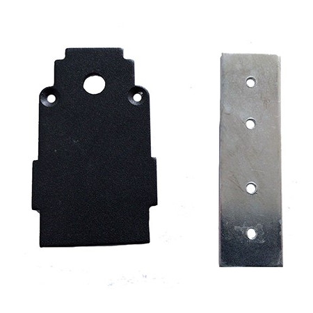 Galinis dangtelis LED magnetinei sistemai R35, baltas