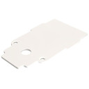 Galinis dangtelis LED magnetinei sistemai R35, baltas