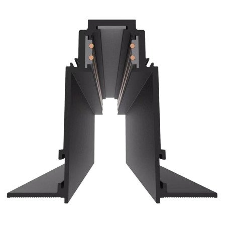 LED magnetinė sistema R35, plotis 3.5cm, įmontuojama, juoda, ilgis 1.5m