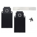 Galinis dangtelis LED magnetinei sistemai R35, juodas