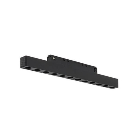 LED magnetinis linijinis prožektorius M15, 12W, 780Lm, 12 lempučių, neutrali balta šviesa