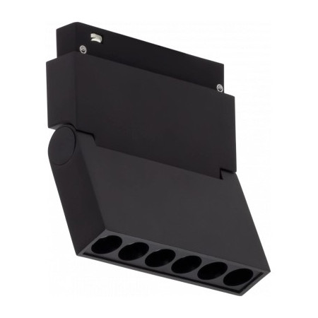 LED magnetinis linijinis prožektorius M20, 9W, lankstomas, 720Lm, 6 lemputės, neutrali balta šviesa