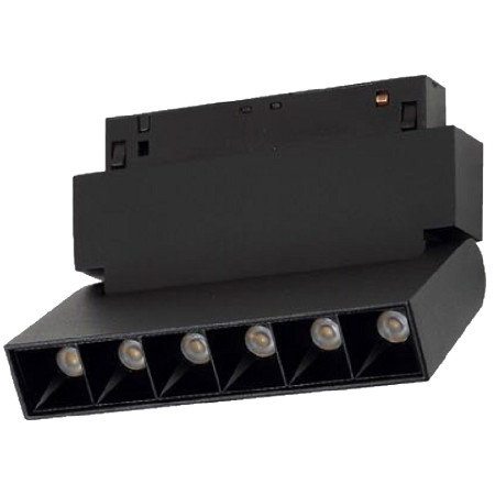 LED magnetinis linijinis prožektorius M20, 9W, 720Lm, lankstomas, 6 lemputės, šilta balta šviesa