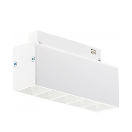 LED magnetinis linijinis prožektorius M35, 10W, 800Lm, 5 lemputės, baltas, neutrali balta šviesa