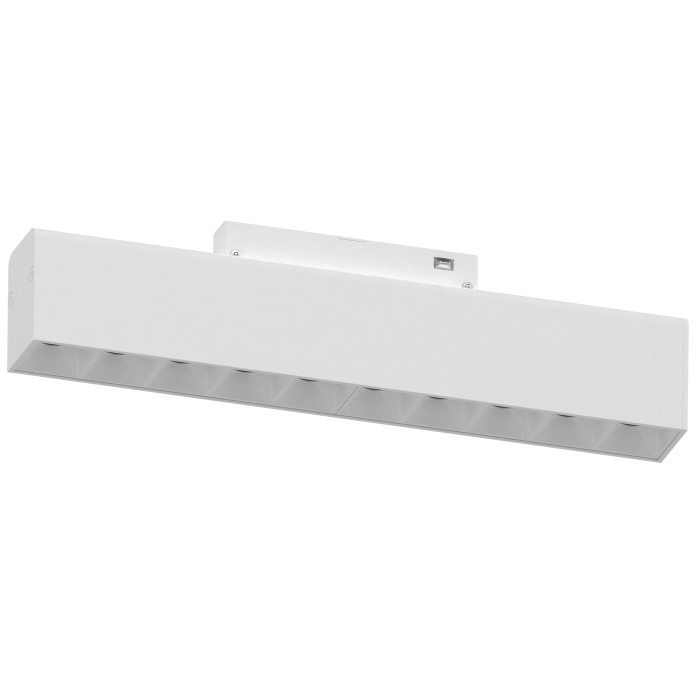 LED magnetinis linijinis prožektorius M35, 20W, 1600Lm, 10 lempučių, baltas, šilta balta šviesa