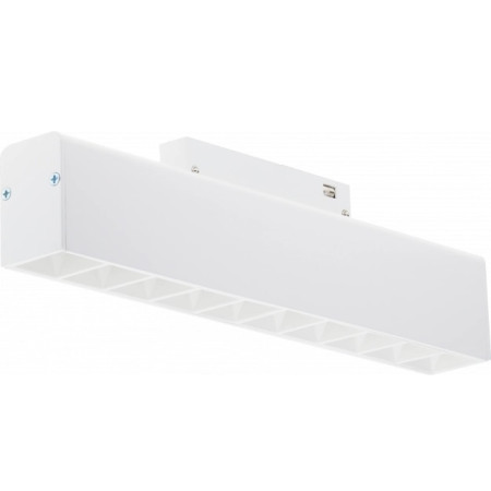 LED magnetinis linijinis prožektorius M35, 20W, 1600Lm, 10 lempučių, baltas, dimeriuojamas, neutrali balta šviesa