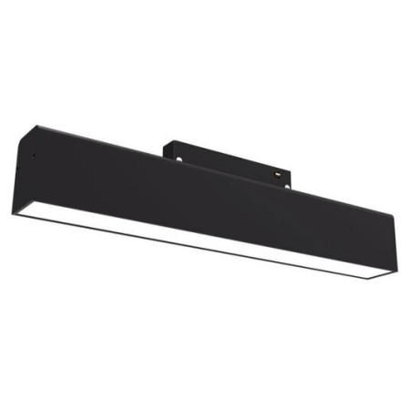 LED magnetinis linijinis šviestuvas M35, 12W, 960Lm, juodas, šilta balta šviesa