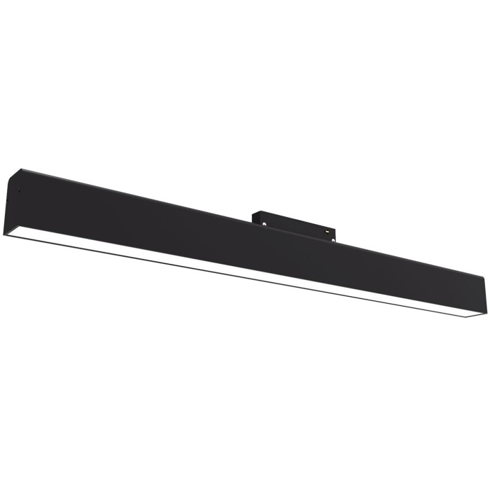 LED magnetinis linijinis šviestuvas M35, 20W, 1600Lm, juodas, šilta balta šviesa