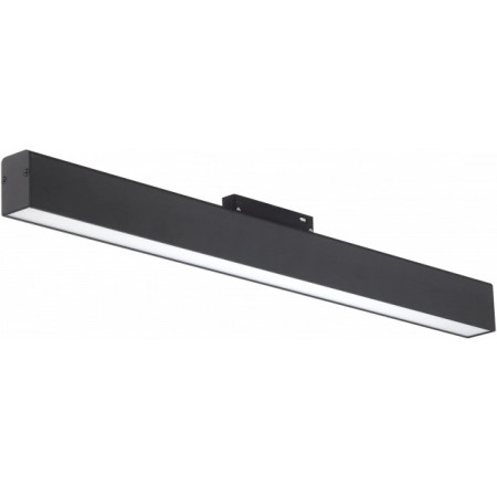 LED magnetinis linijinis šviestuvas M35, 20W, 1600Lm, juodas, šilta balta šviesa