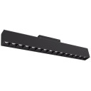 LED magnetinis linijinis prožektorius M35, 20W, 1600Lm, 10 lempučių, juodas, šilta balta šviesa