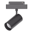 LED magnetinis prožektorius M35, 20W, 1600Lm, juodas, šilta balta šviesa