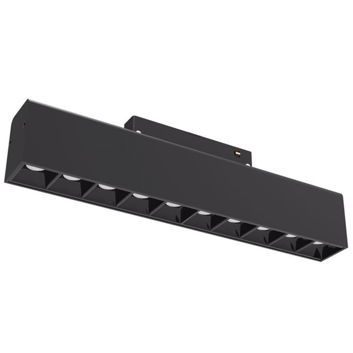 LED magnetinis linijinis prožektorius M35, 10W, 800Lm, 5 lemputės, juodas, neutrali balta šviesa