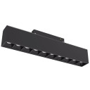 LED magnetinis linijinis prožektorius M35, 10W, 800Lm, 5 lemputės, juodas, neutrali balta šviesa