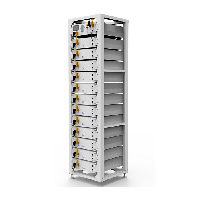 Deye 19 colių spinta 12-ai baterijų ir 1-am kontroleriui