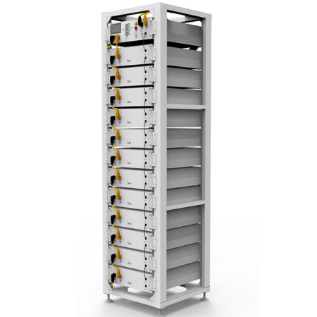 Deye 19 colių spinta 12-ai baterijų ir 1-am kontroleriui