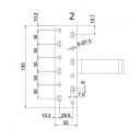 Stogo kablys panelei