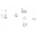 Aliumininis varžtas, TT, M8x25mm