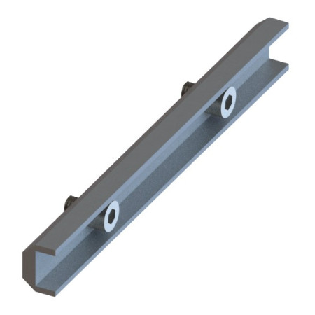 Aliumininių bėgelių sujungimas, 0.2m