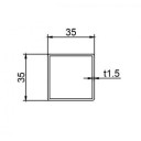 Reguliuojamo kampo galinis laikiklis, 10°-15°, 200mm