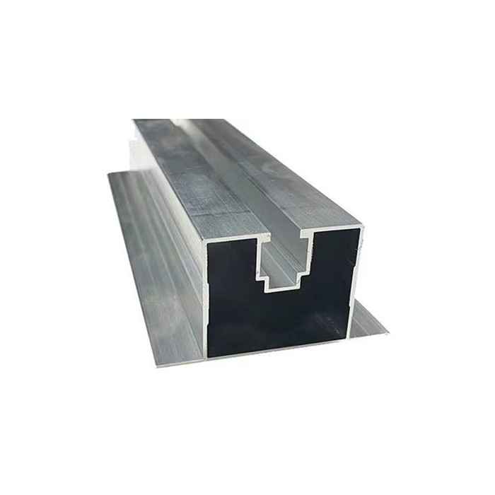 Aliumininis bėgelis, pilkas, mini, 0.3m, 40x115mm