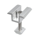 Vidurinis/dvipusis prispaudėjas su M8x35mm varžtu ir veržle 30mm storio panelei