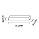 LED juostos maitinimo šaltinis, 12V, 30W, vandeniui atsparus