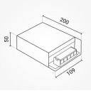 LED juostos maitinimo šaltinis, 12V, 250W