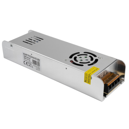 LED juostos maitinimo šaltinis, 12V, 250W, plonas