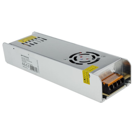 LED juostos maitinimo šaltinis, 24V, 360W, plonas