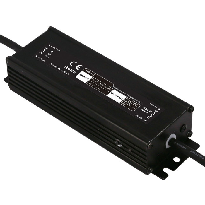 LED maitinimo šaltinis, 24V, 200W, vandeniui atsparus