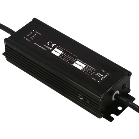 LED maitinimo šaltinis, 24V, 200W, vandeniui atsparus