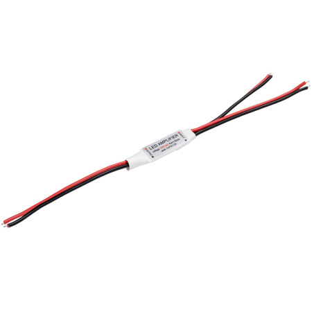 LED RGB juostos maitinimo stiprintuvas, 5-24V, 12A, mini