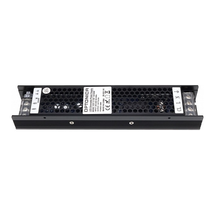 LED maitinimo šaltinis, 24V, 100W, reguliuojamas, plonas