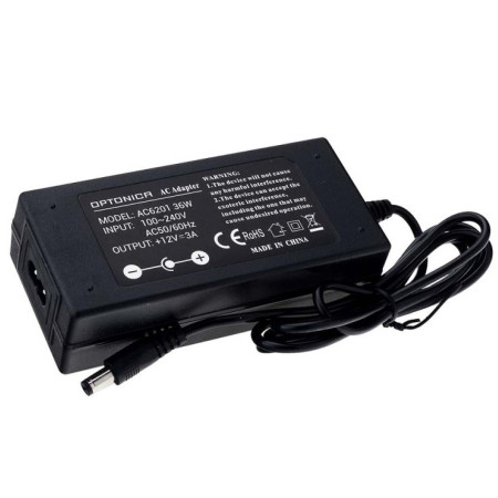 LED maitinimo šaltinis, 12V, 36W, su 220V kištuku