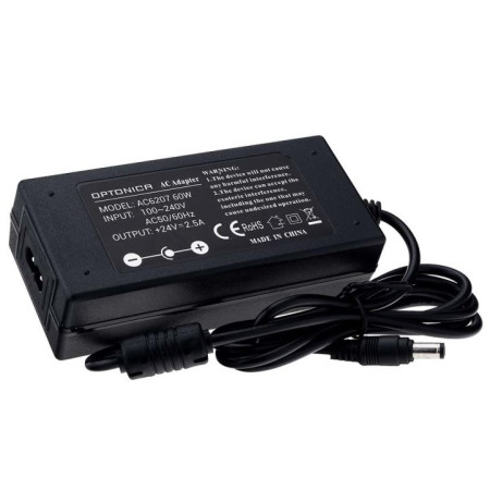 LED maitinimo šaltinis, 24V, 60W, su 220V kištuku