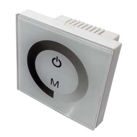 LED maitinimo šaltinis, 12V, 144W, reguliuojamas, sensorinis, baltas