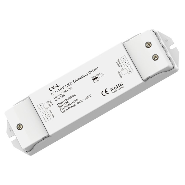 LED maitinimo šaltinis, 12-36V, 432W, reguliuojamas