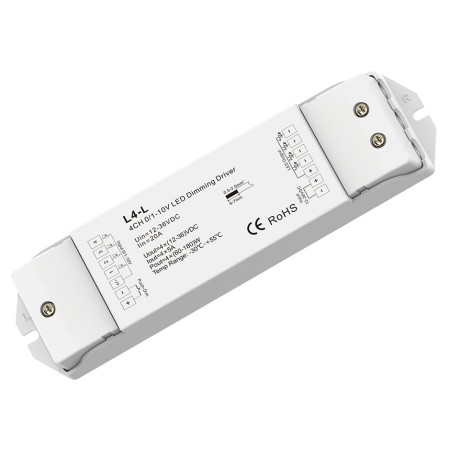 LED maitinimo šaltinis, 12-36V, reguliuojamas, 5A/kan., 4 kanalai